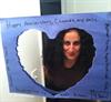 Chemda's Valentine's Day mirror decoration from Lauren