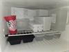 Felicia's freezer getting tomorrow morning's ice bath ready