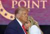 Donald Trump and Erika Kirk